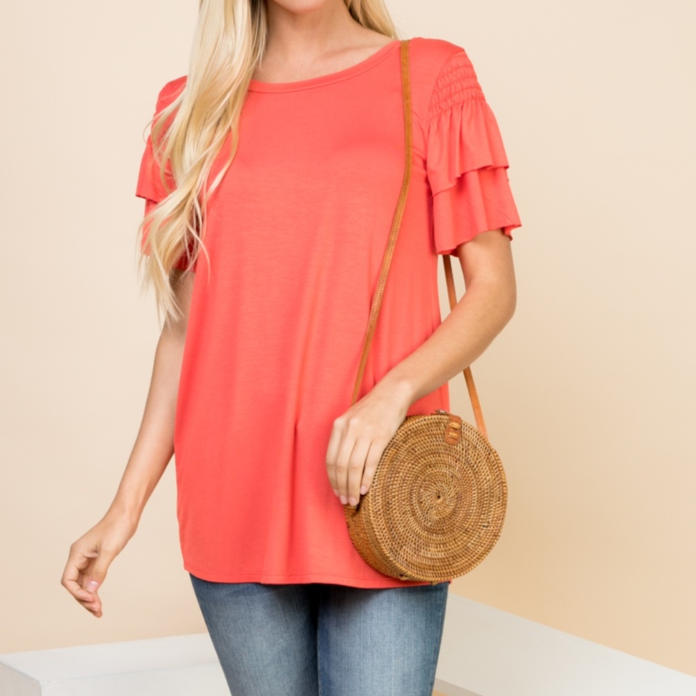 REGULAR & PLUS SIZE TOP(FINAL SALE)